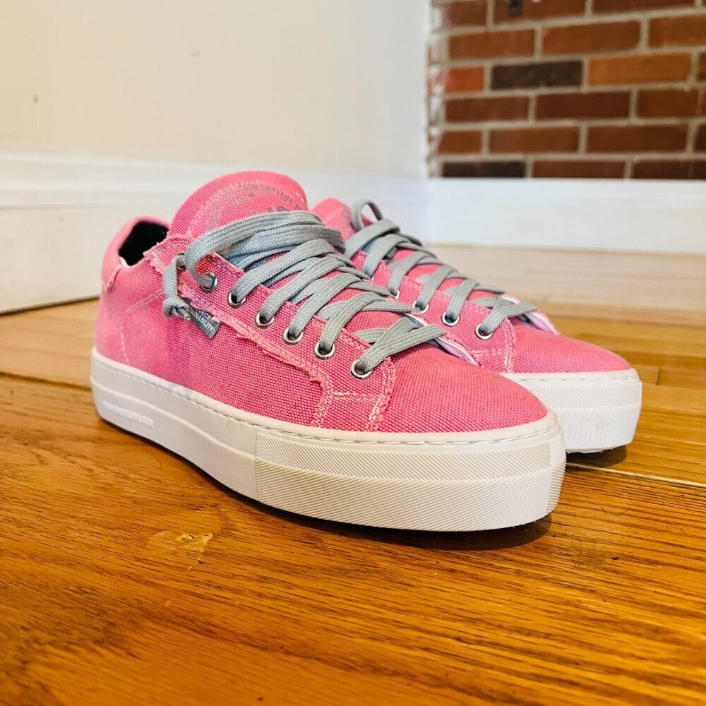 P448 Pilnk Canvas Sneakers Women’s 38 US 7.5 - 8 BRAND NEW - Picture 5 of 16